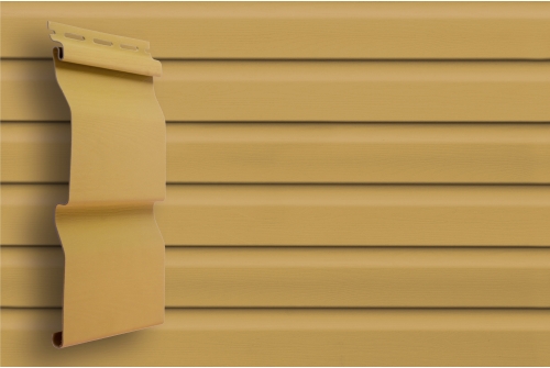 Виниловый сайдинг Grand Line Корабельная доска, Classic Color Plus кремовый