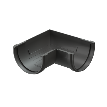 Угловой элемент желоба универсальный 90°, RAL 7024