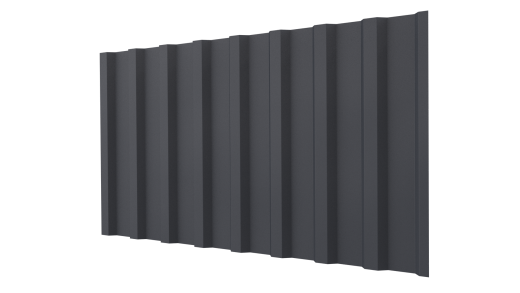 Профнастил НС18 1150/1100x0,5 мм, MATT RAL 7024