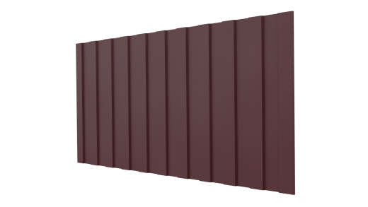 Профнастил С8 1200/1150x0,5 мм, MATT RAL 3005