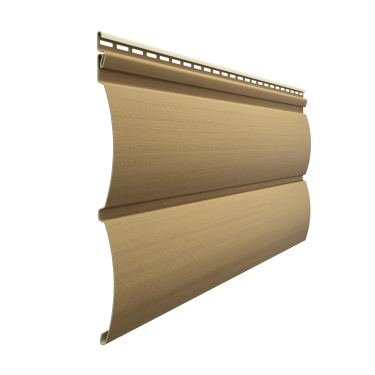 Виниловый сайдинг Döcke Блок-Хаус, карамель