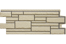 Фасадная панель Grand Line Камелот, Design (шов 7006) бежевый