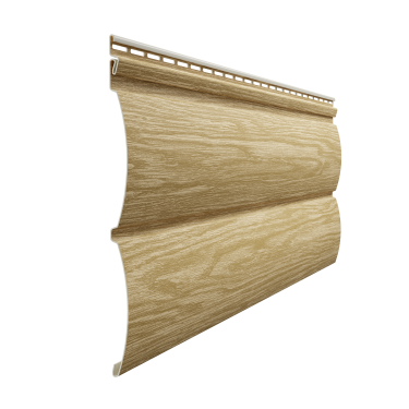 Виниловый сайдинг Döcke Блок-Хаус, зрелый каштан