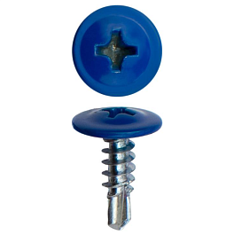 Саморез с прессшайбой полиэстер 4,2x13