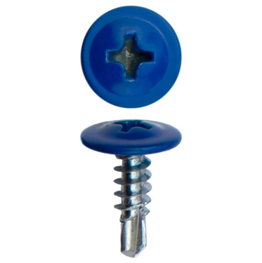 Саморез с прессшайбой полиэстер 4,2x13