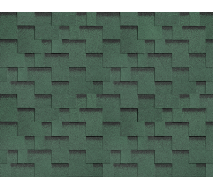 Однослойная черепица Технониколь SHINGLAS, коллекция Ультра, Эвкалипт