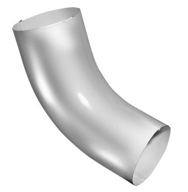 Колено трубы 60⁰, RAL 9003